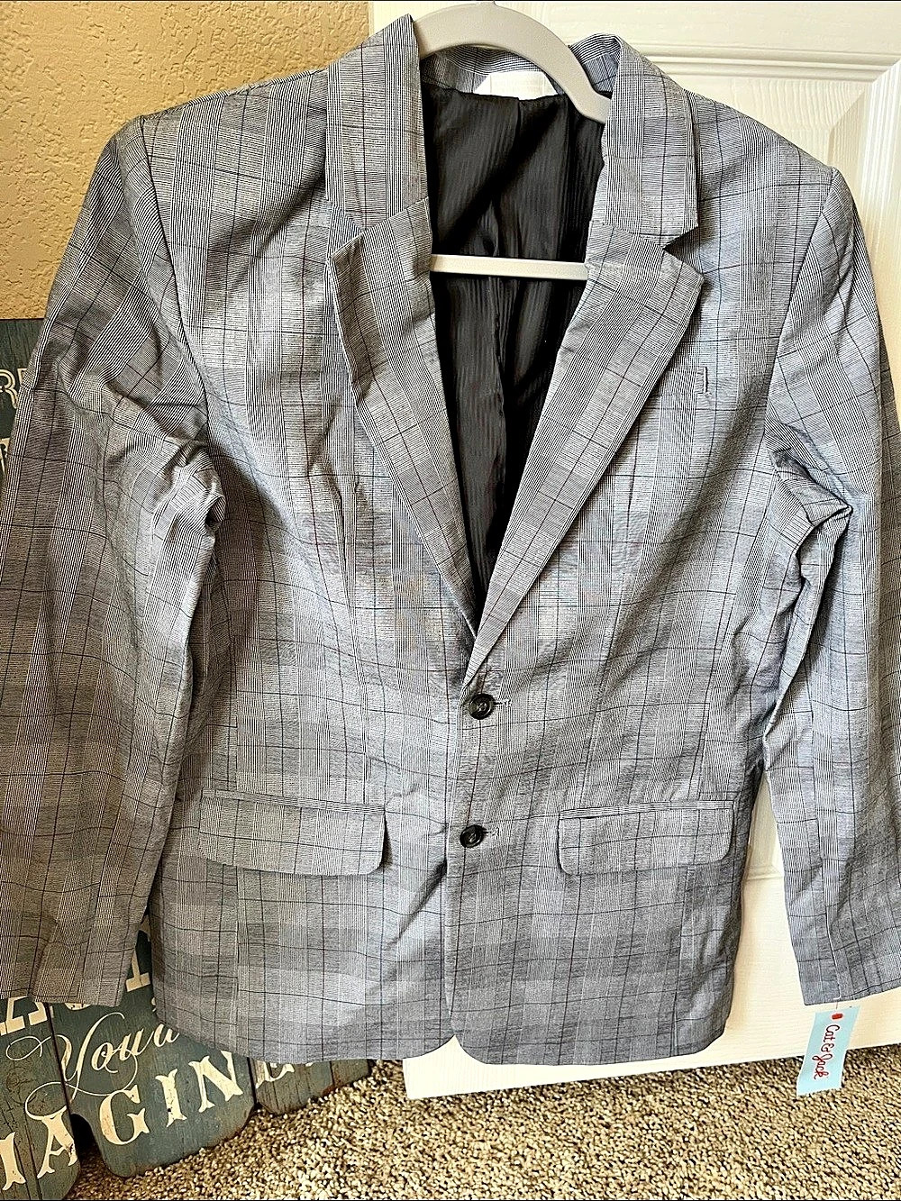 Cat and Jack Blazer in Gray Size 14 NWT